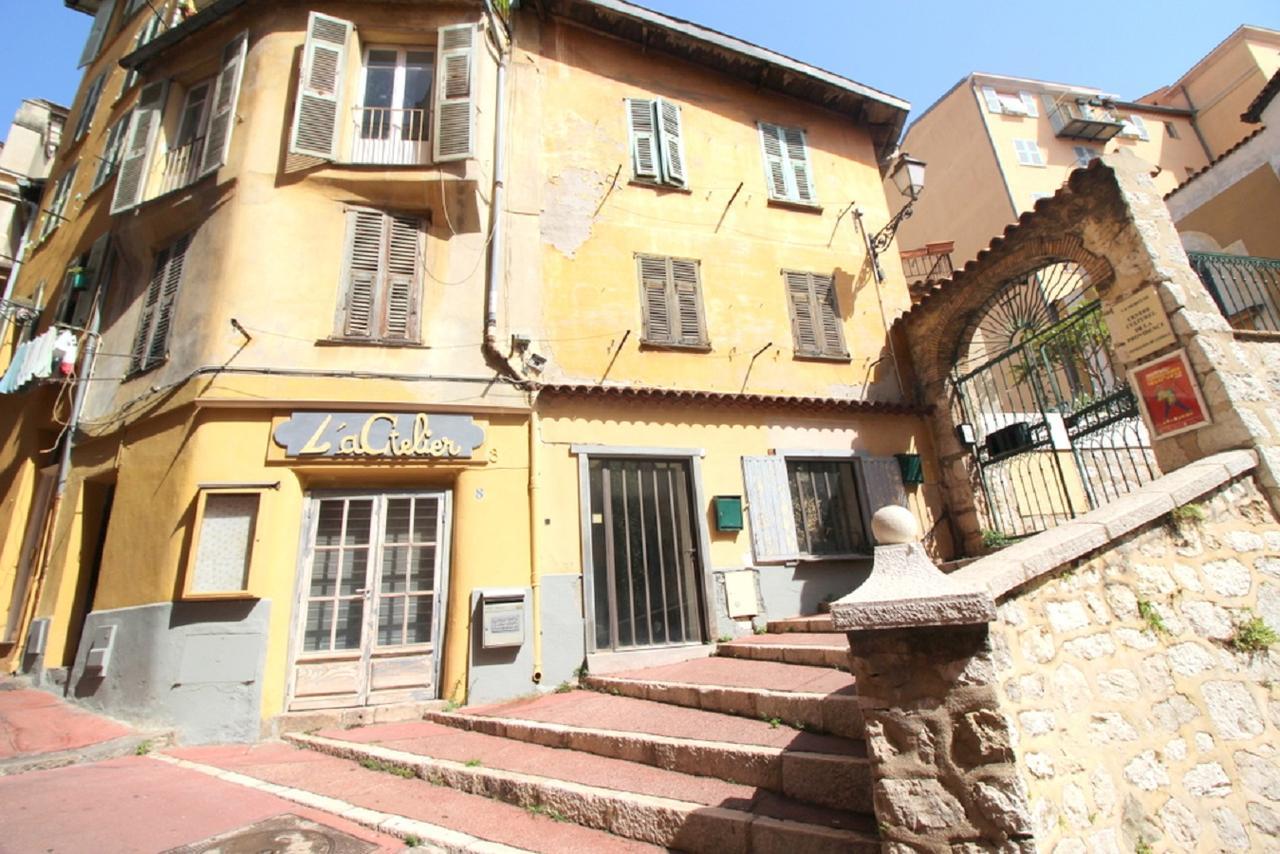 Nice Booking - Atelier Du Vieux Nice Terrasse Exterior foto